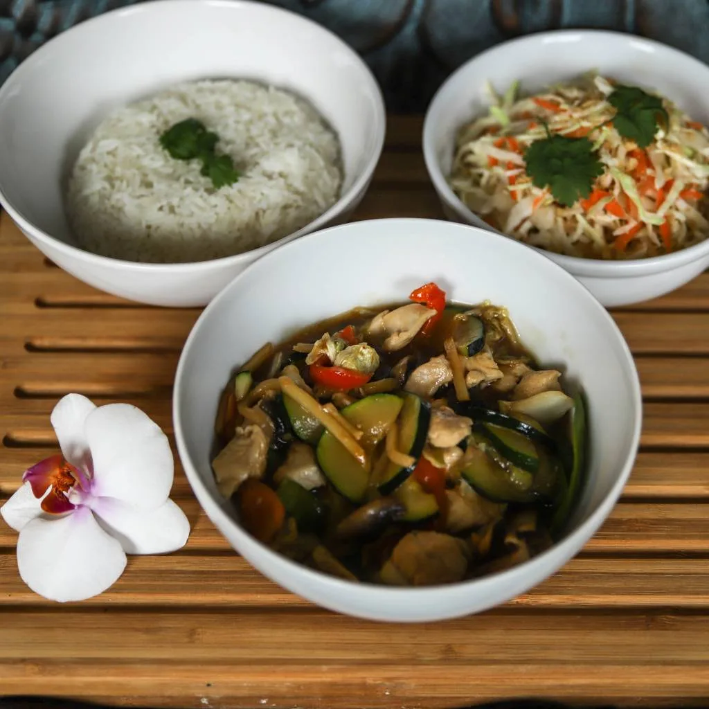 Wok oyster & imbir